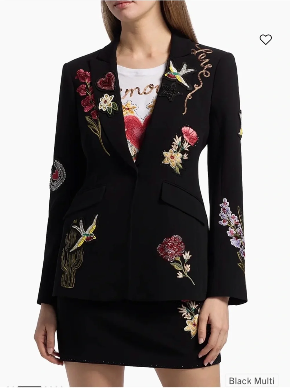 Cinq à Sept
Amour Cheyenne Embroidered Blazer - Picture 3 of 16